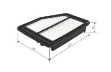 Vzduchový filter BOSCH F 026 400 412