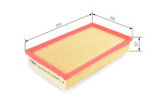 Vzduchový filter BOSCH F 026 400 434