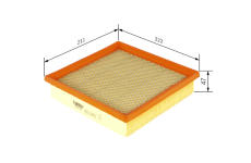 Vzduchový filter BOSCH F 026 400 464