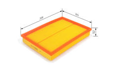 Vzduchový filter BOSCH F 026 400 474