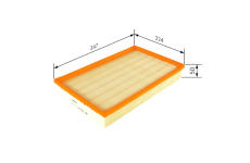Vzduchový filter BOSCH F 026 400 477