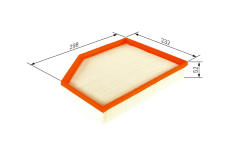 Vzduchový filtr BOSCH F 026 400 501