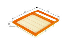 Vzduchový filter BOSCH F 026 400 504