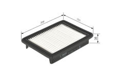 Vzduchový filtr Bosch F026400584