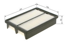 Vzduchový filtr BOSCH F 026 400 587