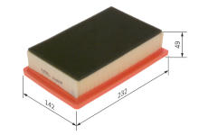 Vzduchový filtr BOSCH F 026 400 589