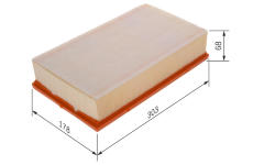 Vzduchový filtr BOSCH F 026 400 612