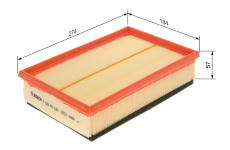 Vzduchový filter BOSCH F 026 400 627