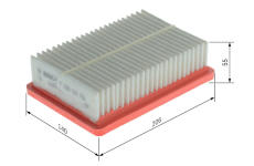 Vzduchový filtr BOSCH F 026 400 756