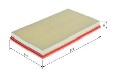 Vzduchový filtr BOSCH F 026 400 769