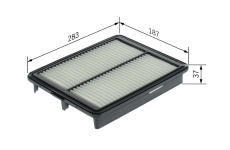 Vzduchový filter BOSCH F 026 400 806