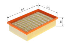 Vzduchový filtr BOSCH F 026 400 836