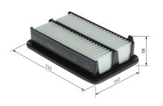 Vzduchový filtr BOSCH F 026 400 879