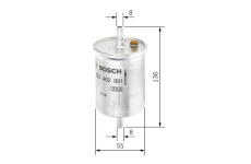 Palivový filtr BOSCH F 026 402 001
