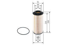 Palivový filter BOSCH F 026 402 031
