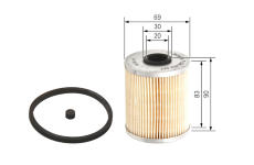 Palivový filtr BOSCH F 026 402 047