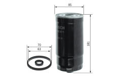 Palivový filtr BOSCH F 026 402 071