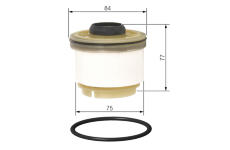 Palivový filter BOSCH F 026 402 115