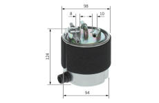 Palivový filtr BOSCH F 026 402 125