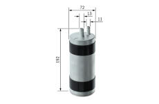 Palivový filter BOSCH F 026 402 144