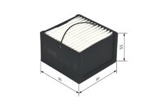 Palivový filter BOSCH F 026 402 150