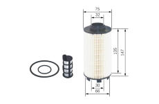 Palivový filter BOSCH F 026 402 177