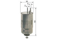 Palivový filter BOSCH F 026 402 206