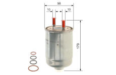 Palivový filtr BOSCH F 026 402 234