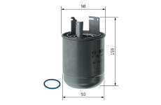 Palivový filter BOSCH F 026 402 289