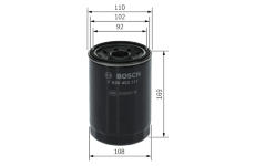 Palivový filter BOSCH F 026 402 311