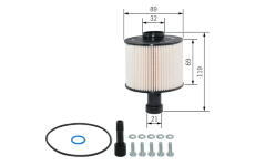 Palivový filter BOSCH F 026 402 825
