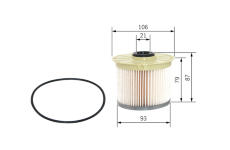 Palivový filtr BOSCH F 026 402 861