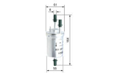 Palivový filtr BOSCH F 026 403 008