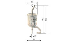 Palivový filtr BOSCH F 026 403 026