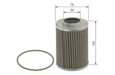 Olejový filter pre manuálnu prevodovku BOSCH F 026 404 006