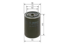 Olejový filtr BOSCH F 026 407 053