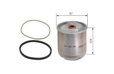 Olejový filtr BOSCH F 026 407 059