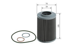 Olejový filter pre manuálnu prevodovku BOSCH F 026 407 118