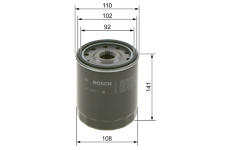 Olejový filter BOSCH F 026 407 263