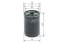 Olejový filtr, převodovka (e-náprava) BOSCH F 026 407 359