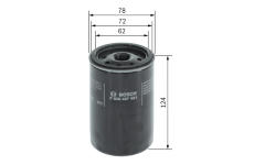 Olejový filtr BOSCH F 026 407 401