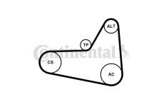 Sada žebrovaných klínových řemenů CONTINENTAL CTAM 6PK1054K1