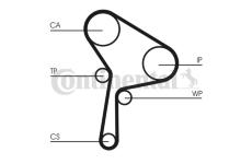 Vodní pumpa + sada ozubeného řemene CONTINENTAL CTAM CT1150WP1