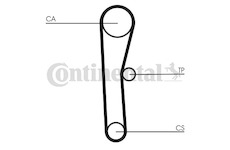 ozubený řemen CONTINENTAL CTAM CT536