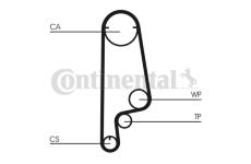 Ozubený řemen CONTINENTAL CTAM CT546