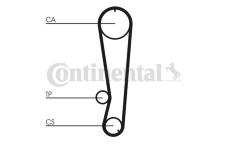 ozubený řemen CONTINENTAL CTAM CT569