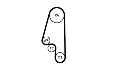 Vodní pumpa + sada ozubeného řemene CONTINENTAL CTAM CT846WP4