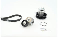 Vodní pumpa + klinový żebrový řemen CONTINENTAL CTAM 6PK1217WP1