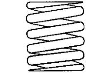 Pružina podvozku SACHS 996 160