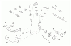 Zavěżení kola SACHS VW-PASSA-FS082